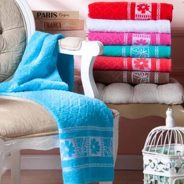 Toalha de banho 100% algodão direto da fábrica 04